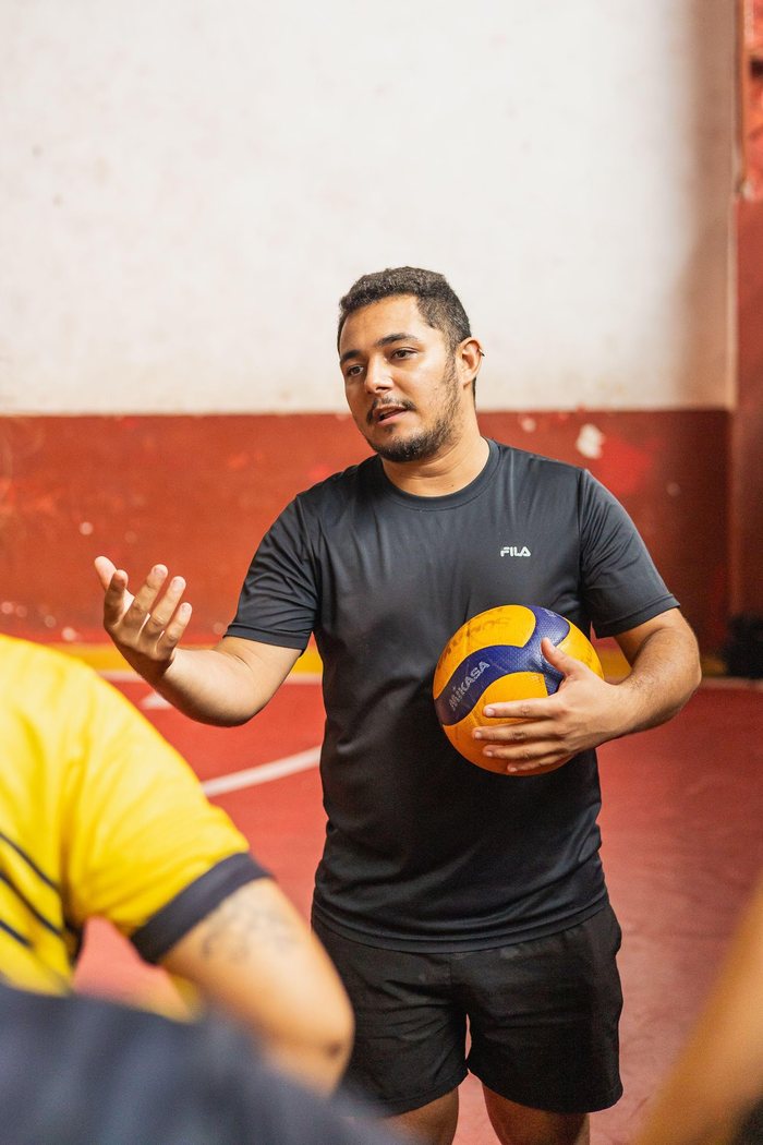 Edinaldo, treinador do Echo Vôlei